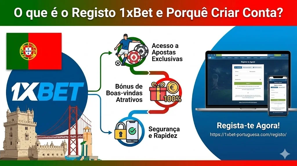 O que é o Registo 1xBet e Porquê Criar Conta?
